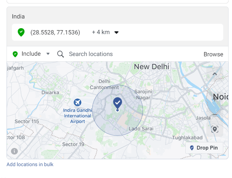 Location targeting facebook ads for local business