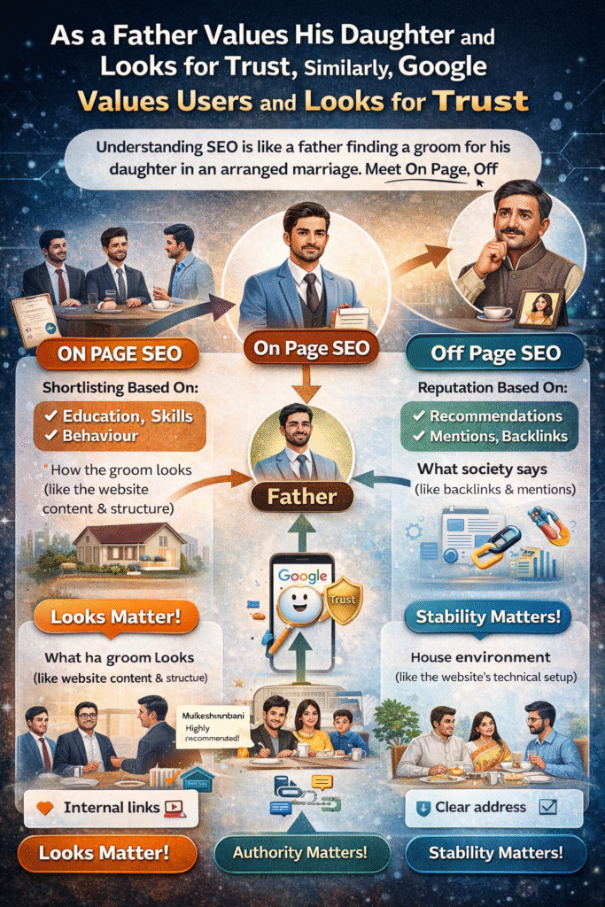 on page seo vs off page seo vs technical seo
